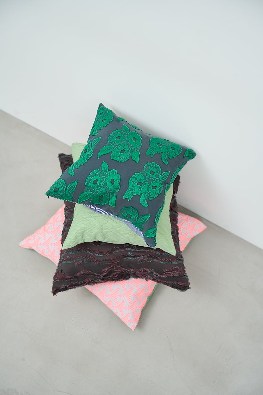 Cushion cover / funky fringe / M | Jacquard Works