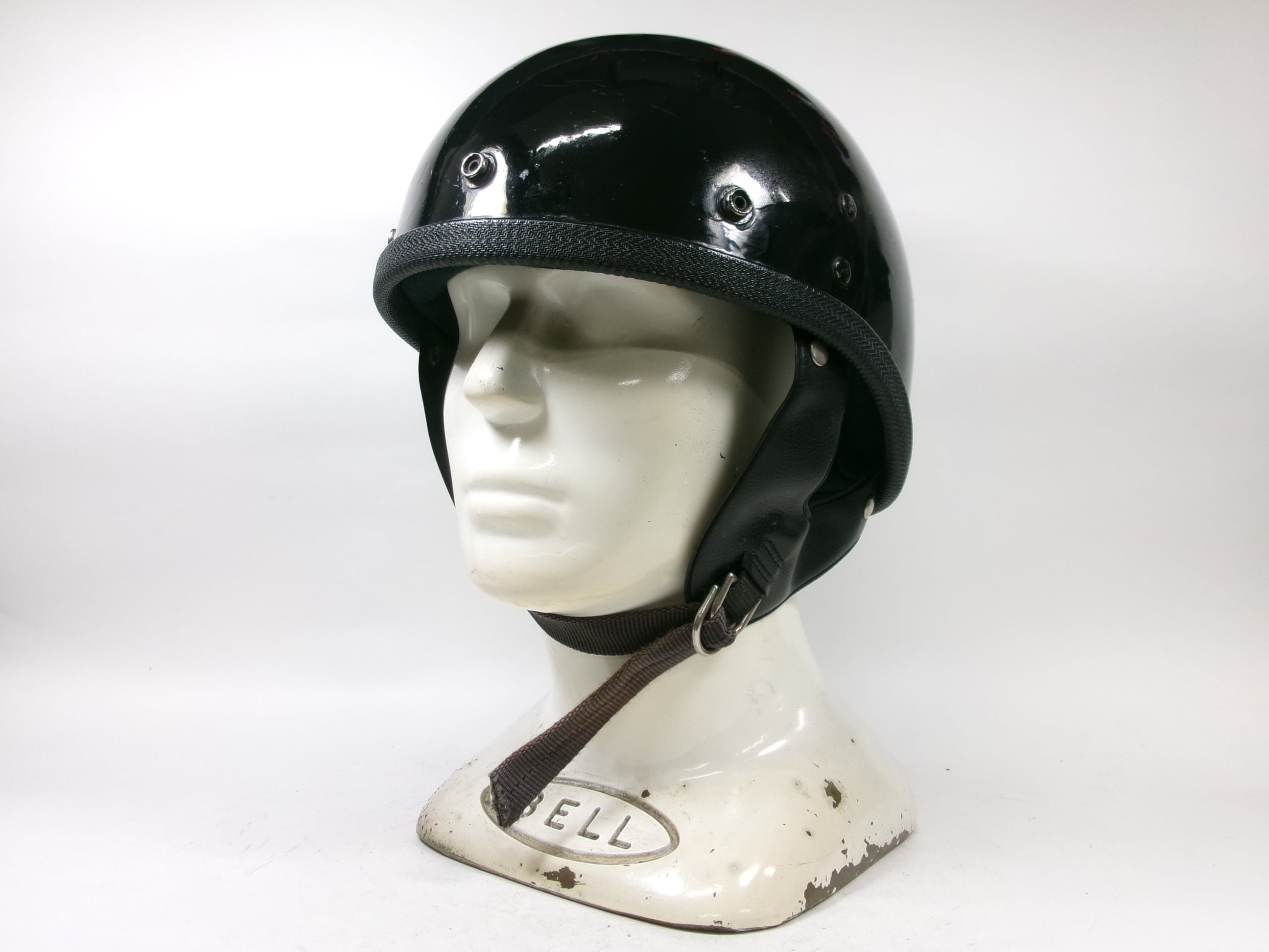 60s BUCO PROTECTOR ハーフヘルメット 目深加工済み M 純正イヤー