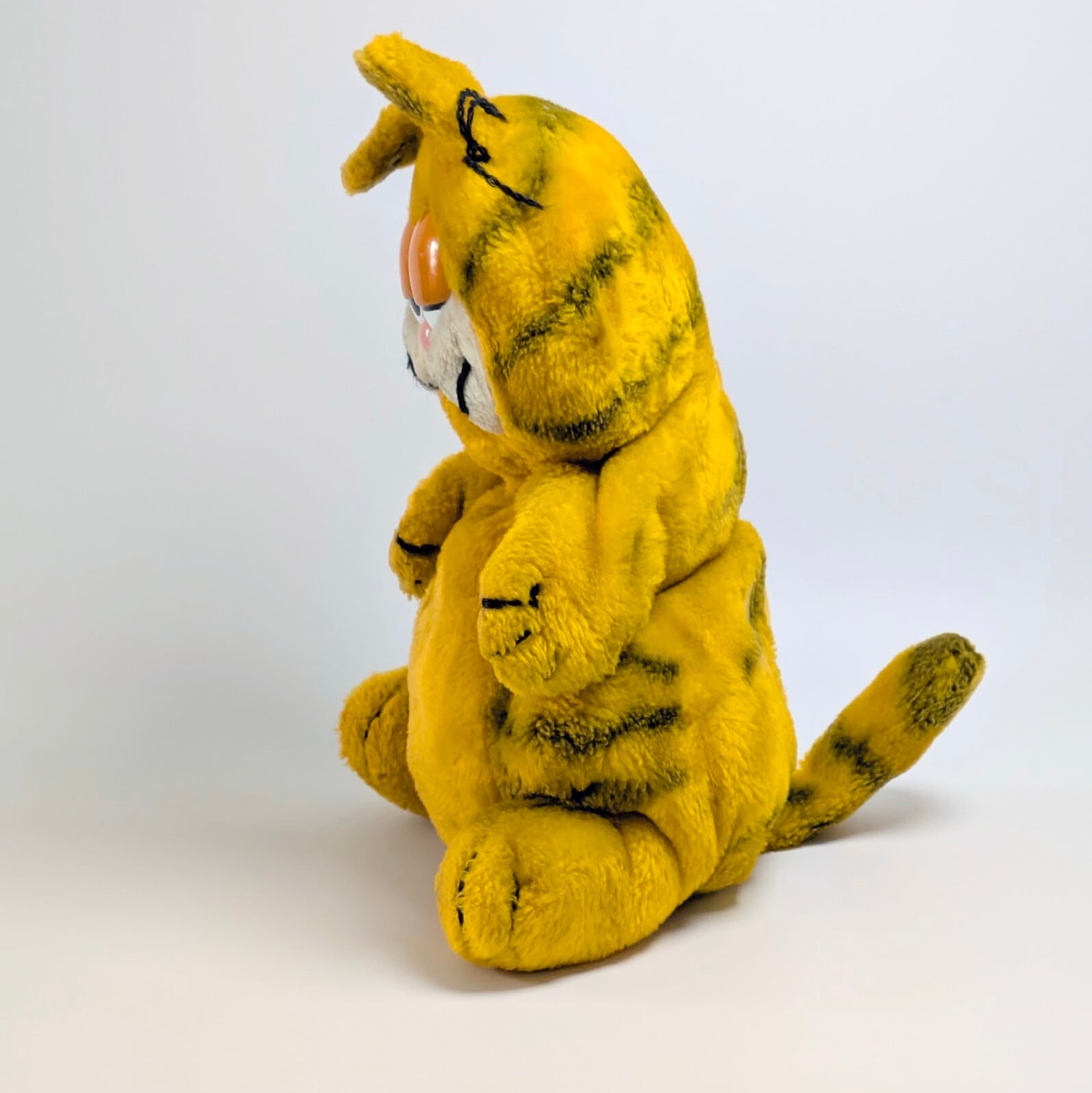 ☆ VINTAGE 1980年代初期 ☆【 Garfield ( ガーフィールド ) 】『 ガーフィールド ハンドパペット 』ぬいぐるみ プラッシュ plush 1980年代年製 〚アメリカン雑貨 アメトイ〛