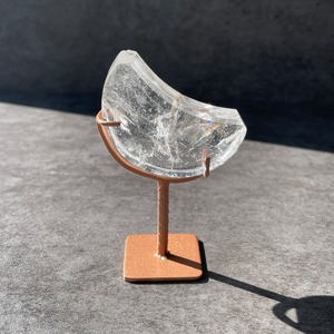ブラジル　ミナスジェライス州産♦︎clear quartz クリアクォーツ|moon 月|天然石　パワーストーン　鉱物　gem stone