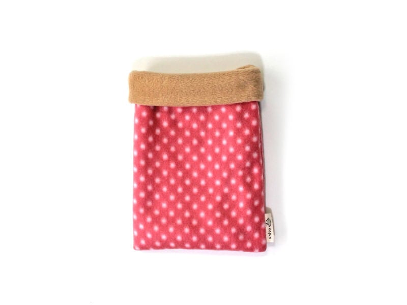 ハリネズミ寝袋 リンゴピンク