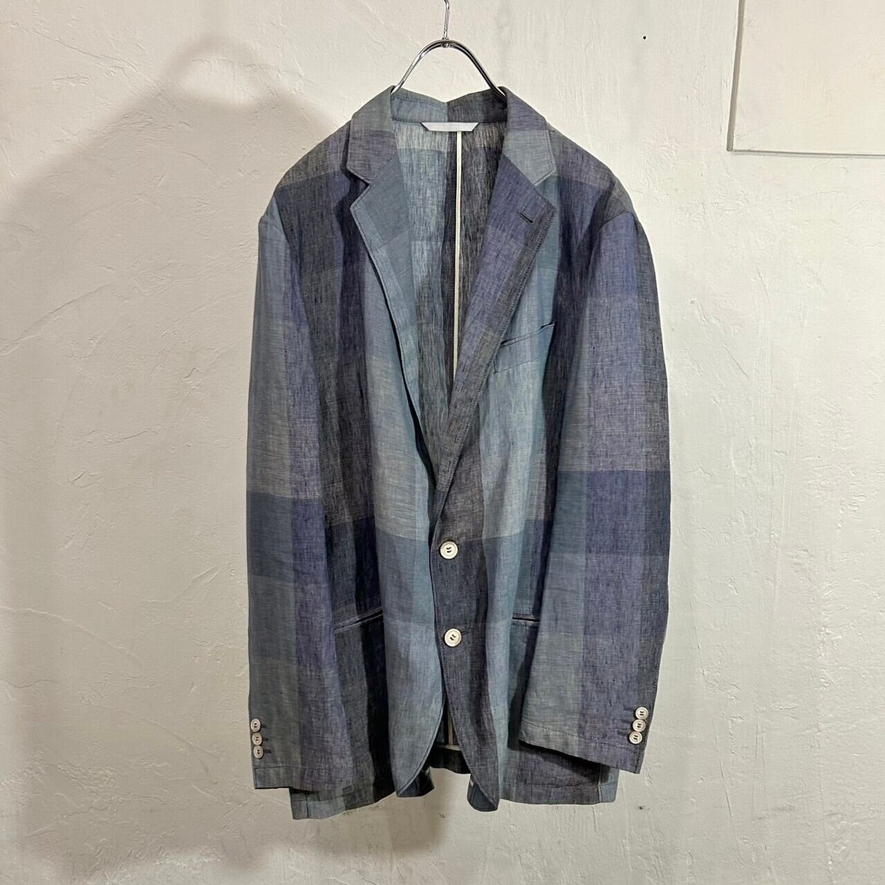 ARMANI COLLEZIONI Linen Tailored Jacket