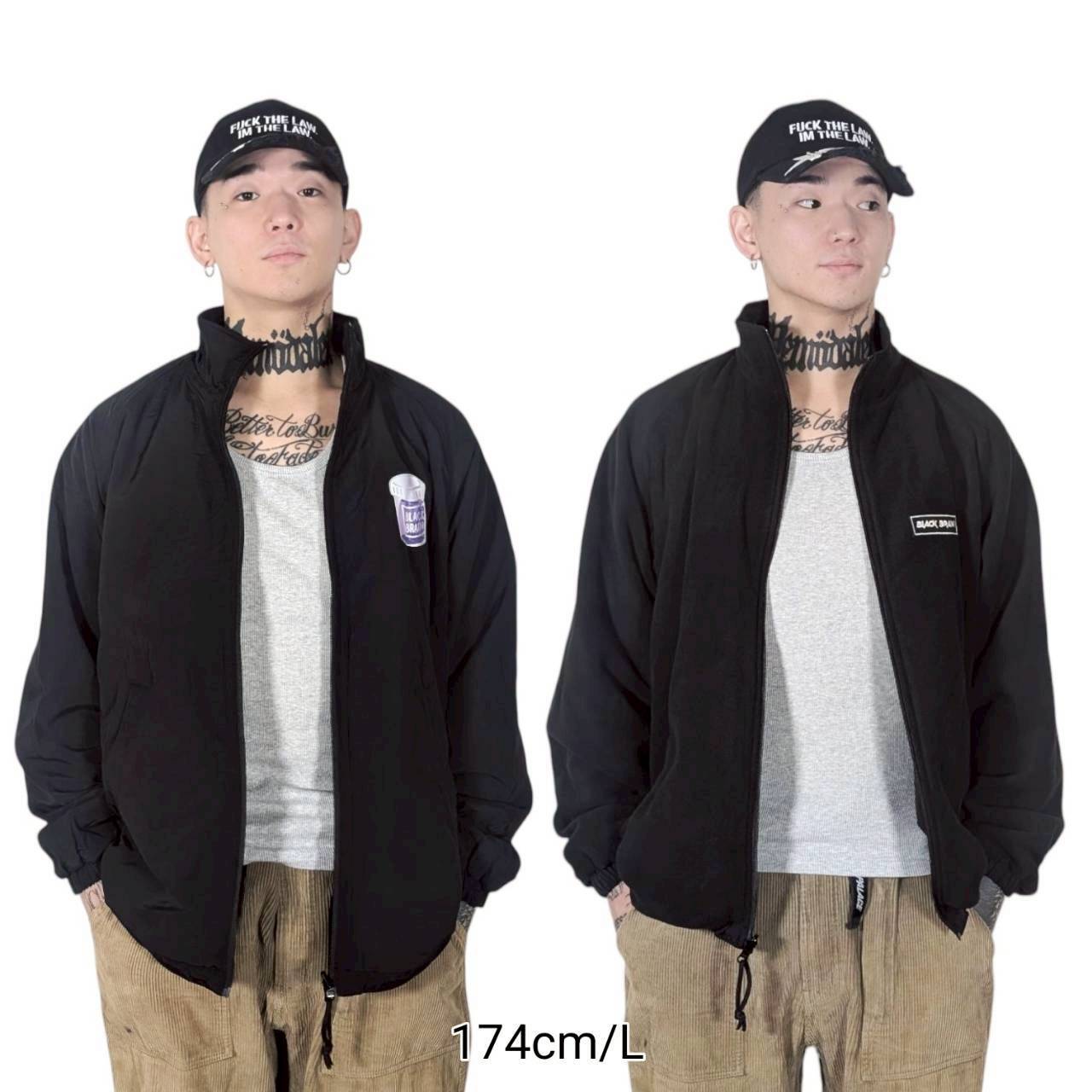 Lean Reversible Boa Jacket | BLACK BRAIN