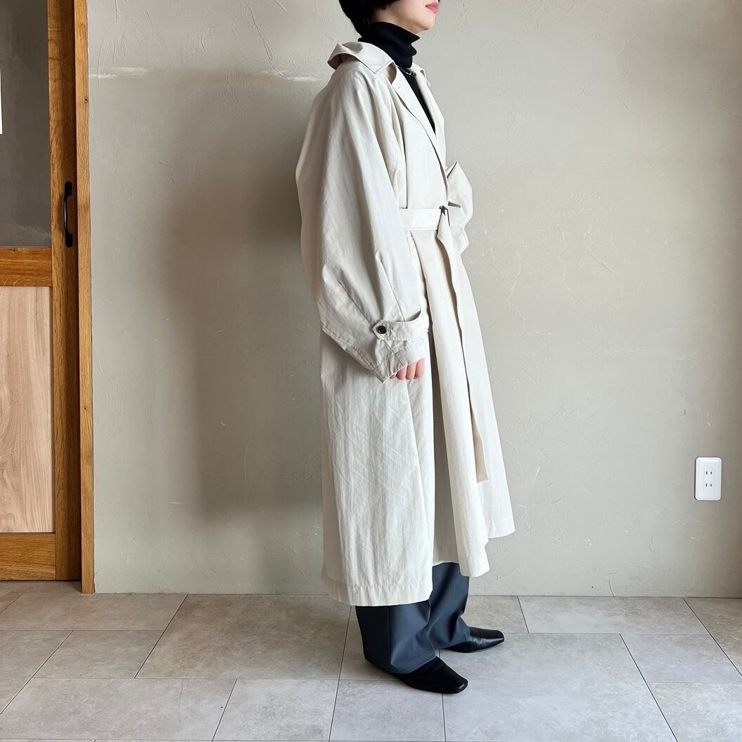 CLOCHE 】フード付ロングトレンチコート | valance 福井｜レディース