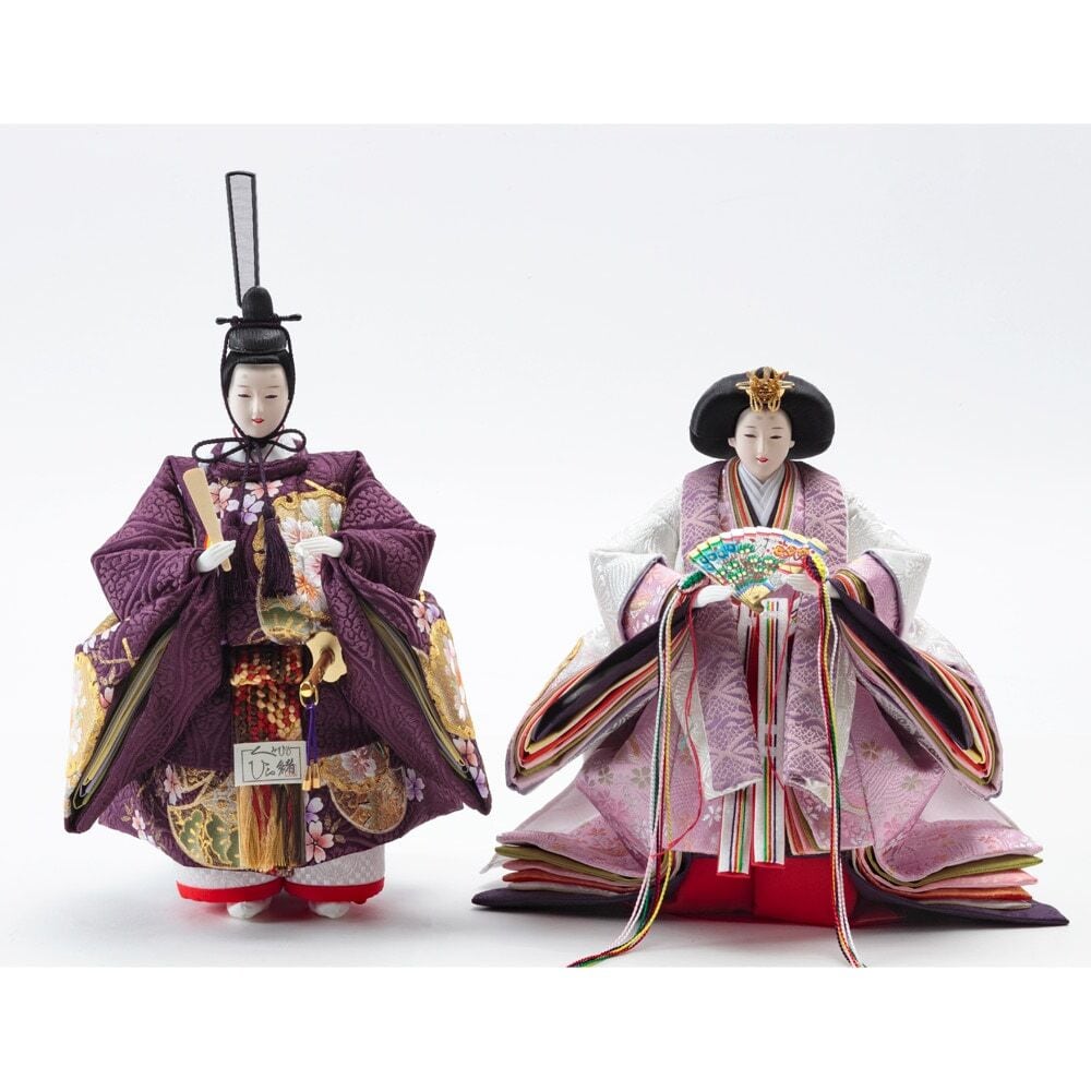 雛人形｜久月 立雛｜女の子 ｜桃の節句｜コンパクト｜久月正規取扱店