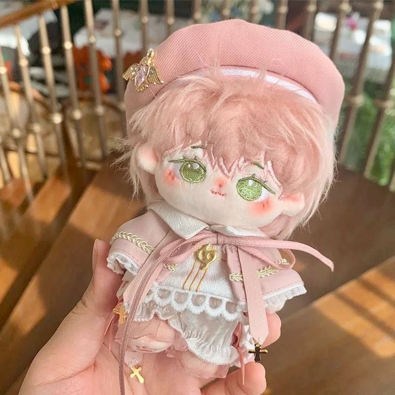 10cm ぬい服 かわいい 聖歌隊 ブルー ピンク 着ぐるみ ぬいぐるみ用