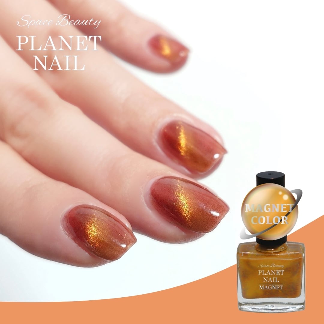 ジェルじゃないポリッシュタイプの新感覚マグネットネイル PLM05