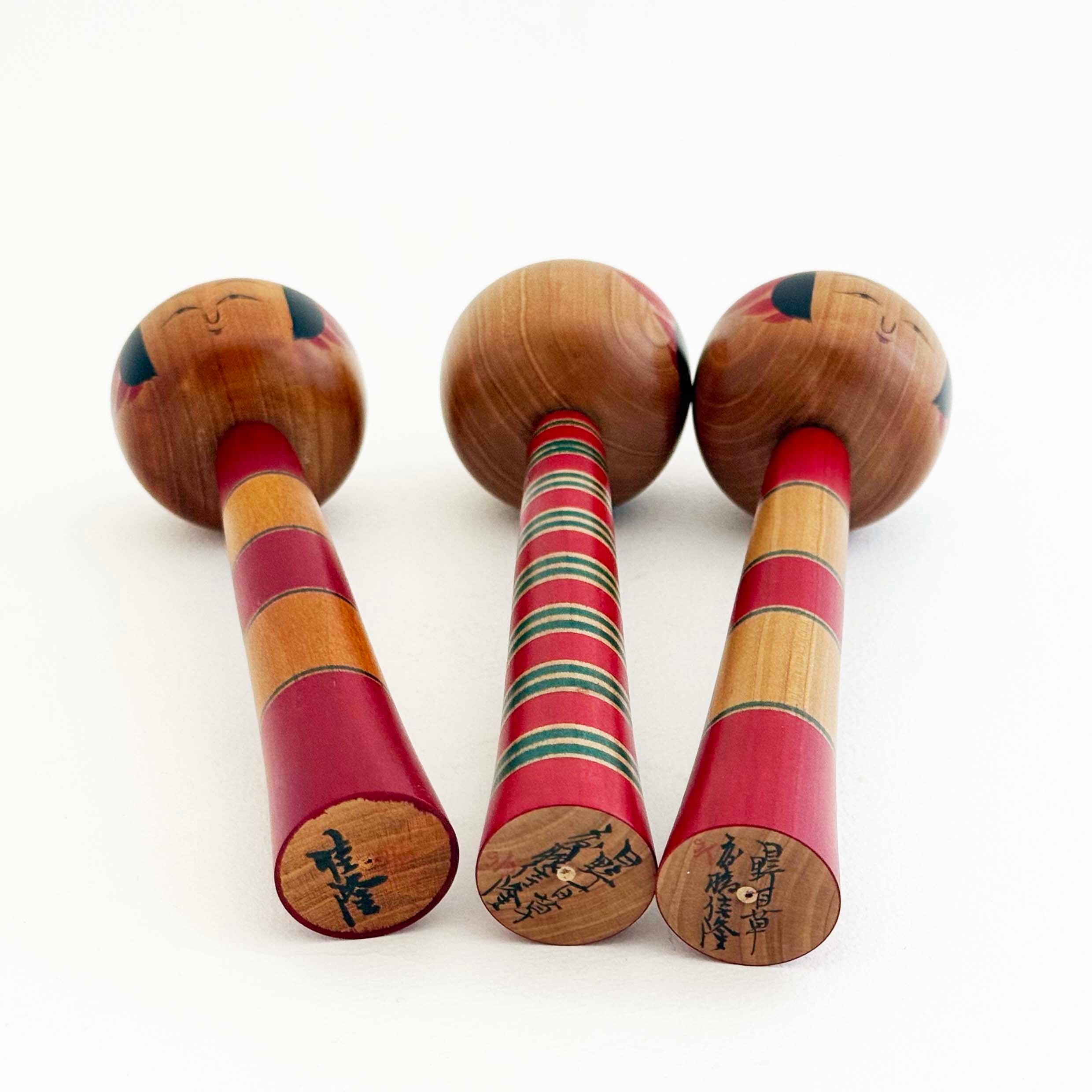 土湯系 / 高橋佳隆工人(ボーダー3本セット A)