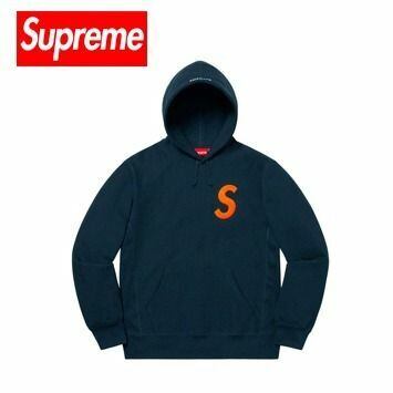 Supreme S logo hooded sweatshirt 19aw