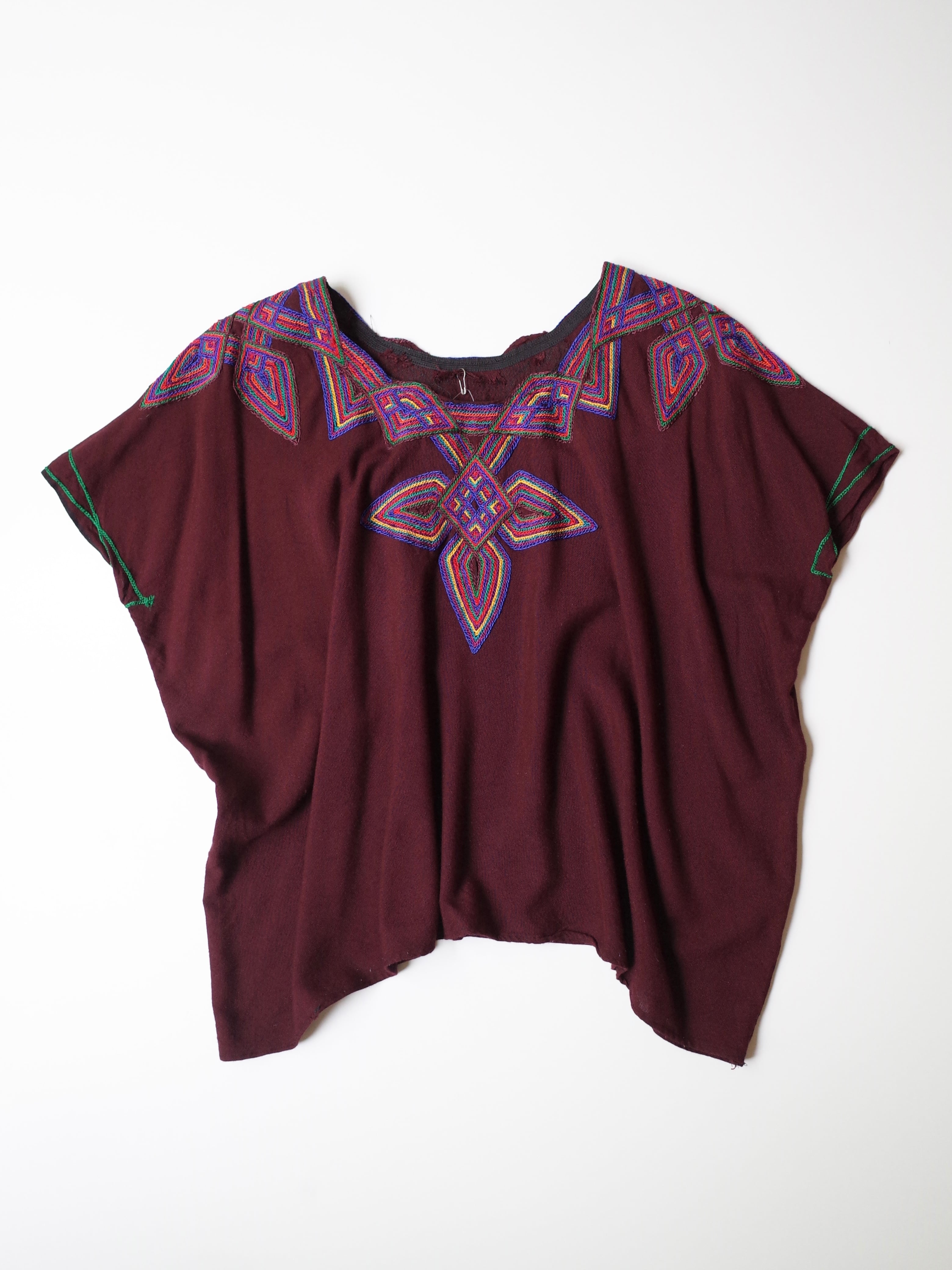 Guatemala embroidery blouse