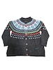 Nordic Pattern Wool Knit Sweater