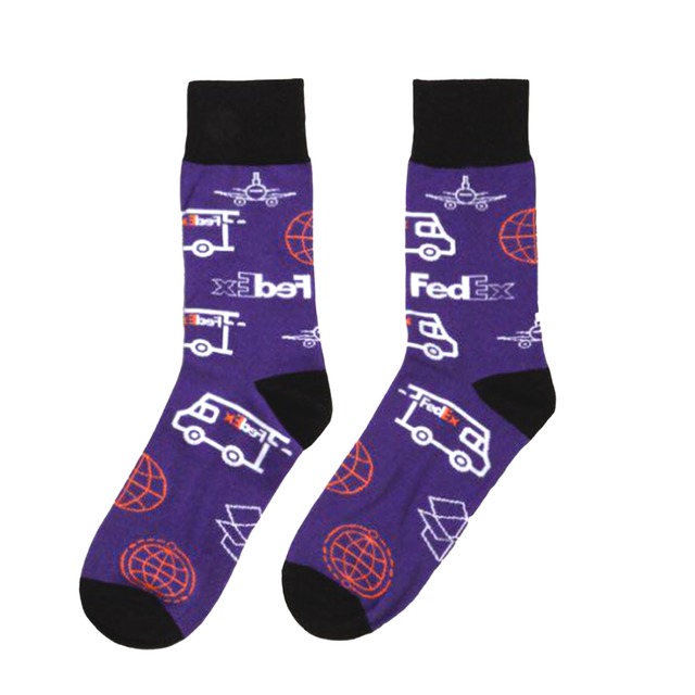 【USED】FedEx Print Socks