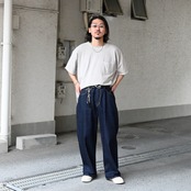 ANACHRONORM(アナクロノーム）WIDE 5P DENIM PANTSコーディネート
