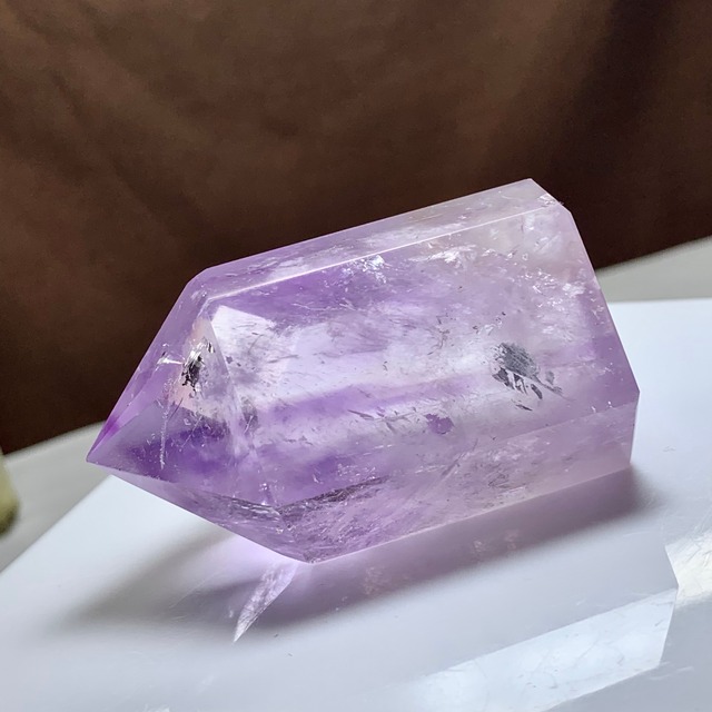 1.ボリビア産☆ライトカラーラベンダーアメジスト・ポイント