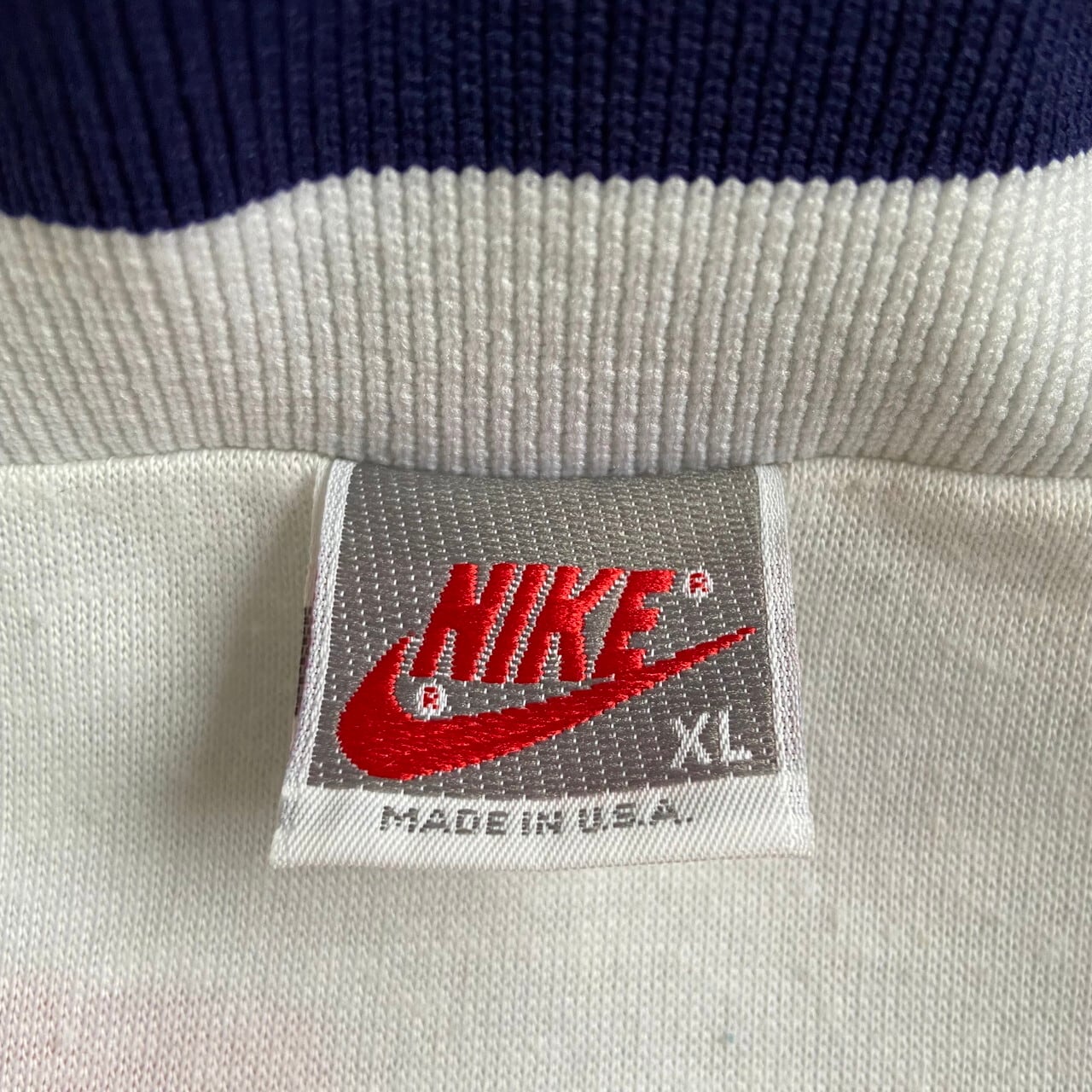 90年代 USA製 NIKE ナイキ PAU ORTHEZ バスケ チームジャンパー スウォッシュロゴ刺繍 バックプリント ナイロンジャケット  メンズXL 古着 90s ヴィンテージ ビンテージ チームロゴ グリーン 緑【ナイロンジャケット】【AL2110】 | cave ...