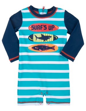 SALE Hatley サーフボード　Baby長袖ラッシュガード（SPF50）SurfboardBabyRashGuard