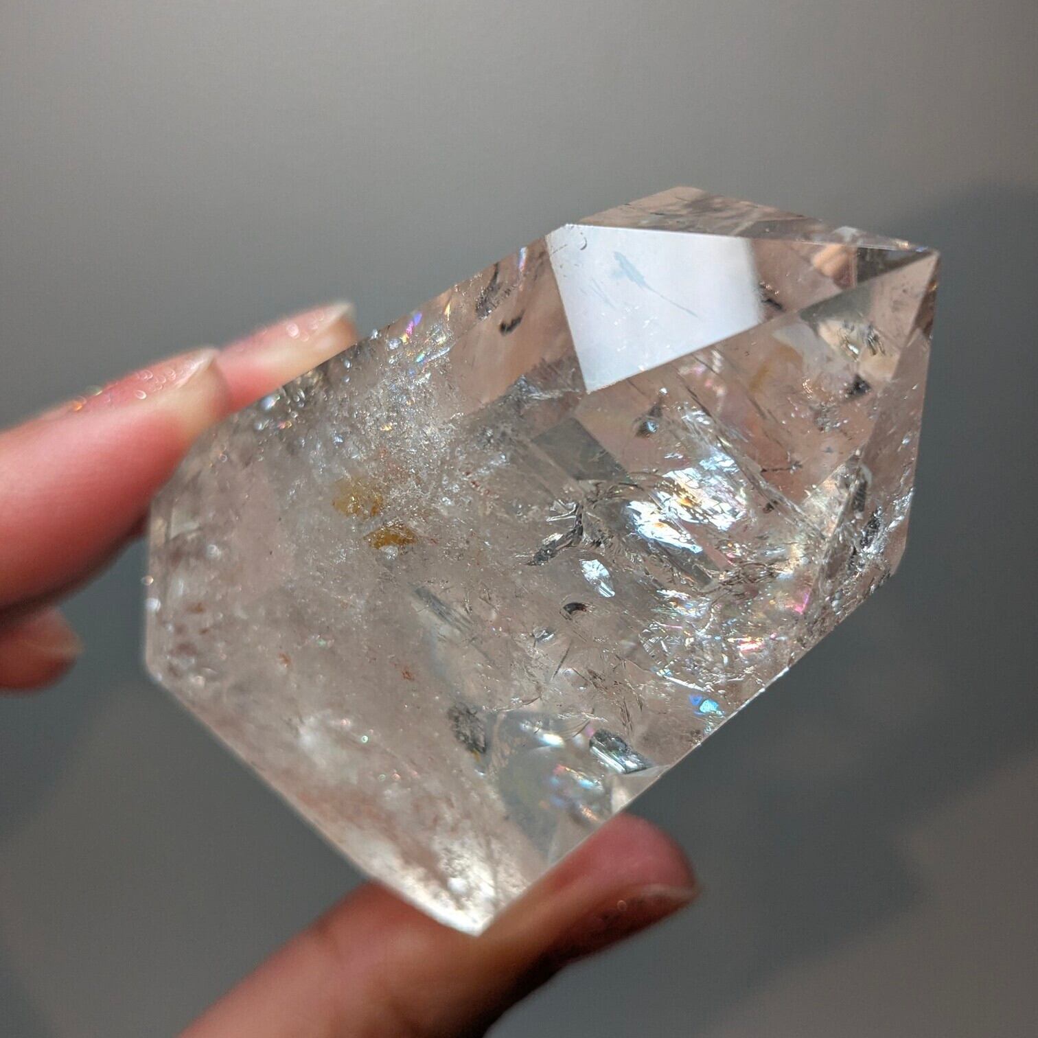 ピンククリアクォーツ 高品質タワー 約63mm | iris imrama stone