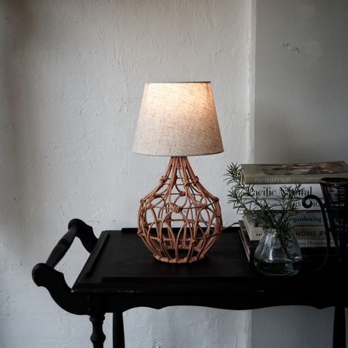 ラタンランプシェード