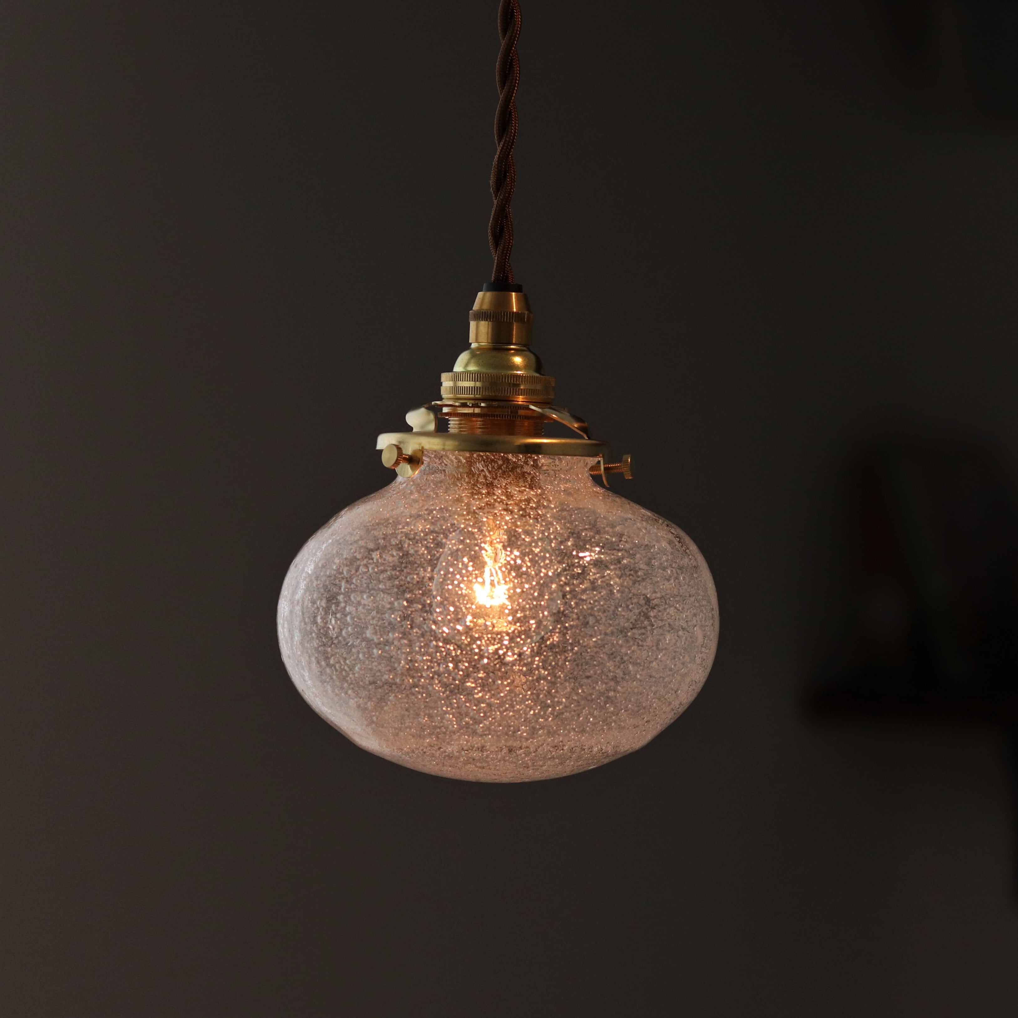 照明】ペンダントランプ 平球 泡【4531】 | ジーフラットインテリア