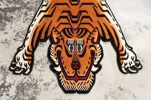 Tibetan Tiger Rug 《Lサイズ•ウール050》チベタンタイガーラグ