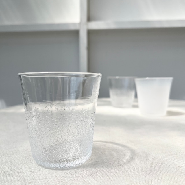 期間限定　FUKU glassworks  相馬佳織　うたかた　グラス　Sサイズ　クリア