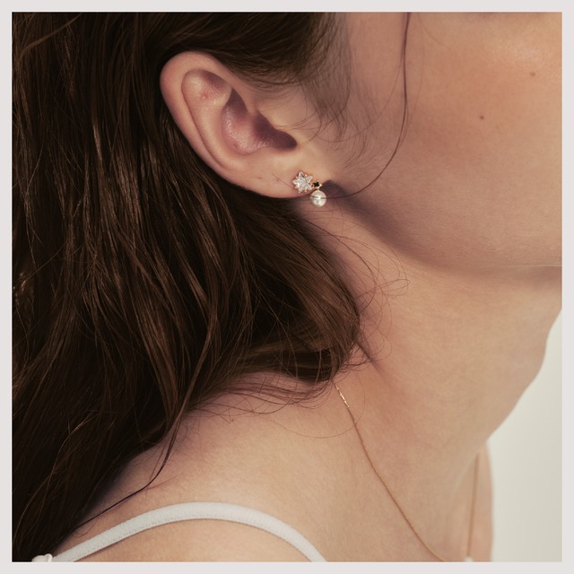 Earring/Pierce -Gold-