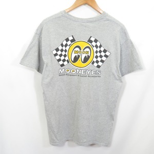 MOONEYES レーシング Tシャツ sizeL/ムーンアイズ 0803