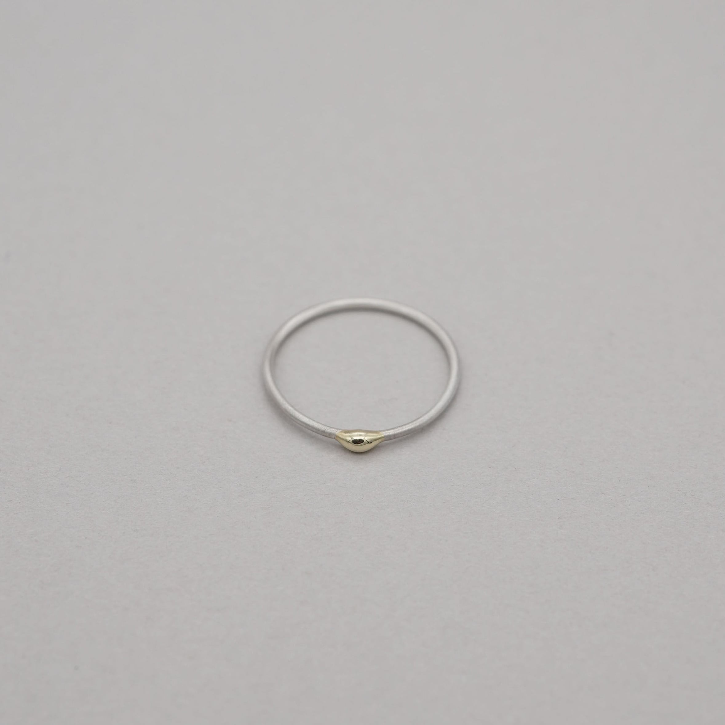 nugichi リング tsunagu 1.0mm (SV/K18) Ring | nibi