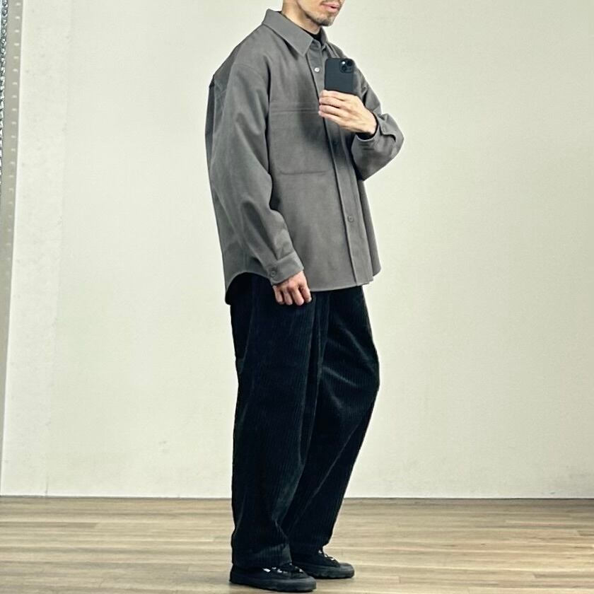 25AW》【STILL BY HAND】3.5W CORDUROY TACK EASY SLACKS スティルバイ