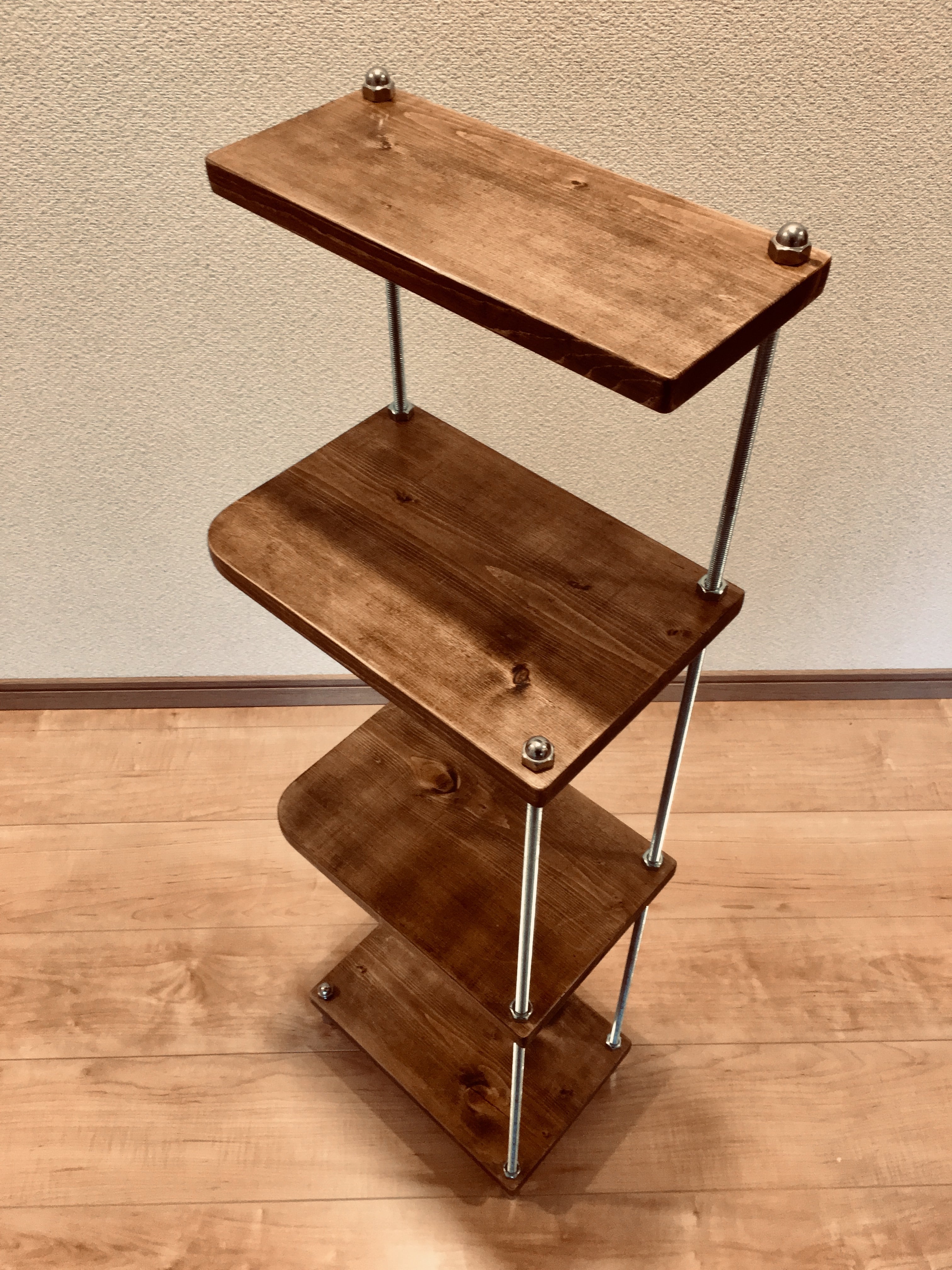 【ヴィンテージ】ウッド×メタルシェルフ　インダストリアル INDUSTRIAL✕VINTAGE シェルフ サイズオーダー インダストリアル