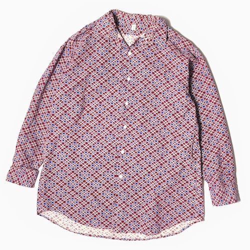 Vintage 60〜70's【Jo Kis Wasche】Patterned Shirt