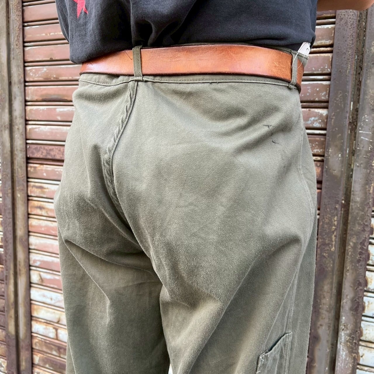 Germany ドイツ ヴィンテージ ベイカーパンツ 48表記 W98cm ミリタリー