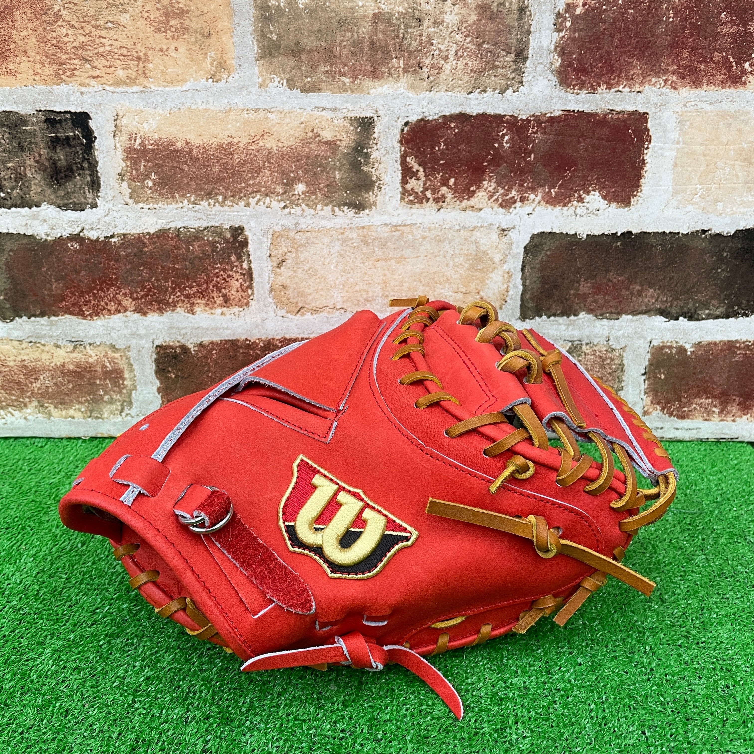 Wilson 硬式グローブ WTAHBT23N Lサイズ Wilson ウイルソン 硬式ミット 捕手用 WTAHBT23N 高校野球対応