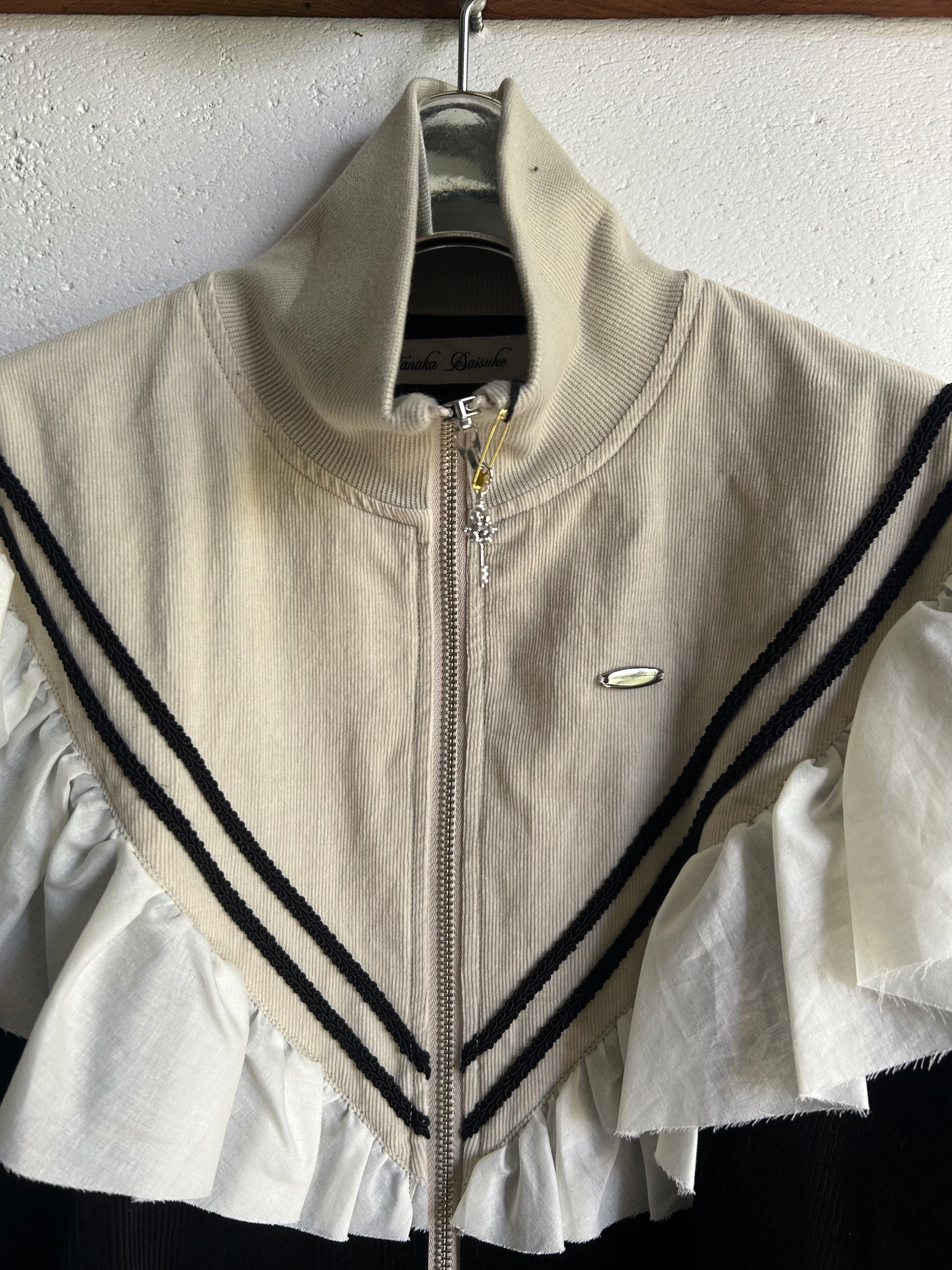 tanaka daisuke frill corduroy track jacket | AAR