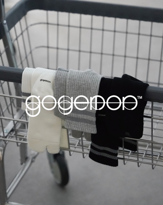 Refrector Line Tabi Socks / GREY 1P