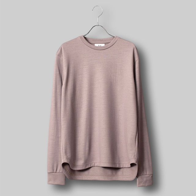 アーバンドレスウールセーター クラシック / Urban Dress Wool Sweater Classic #PINK GREIGE