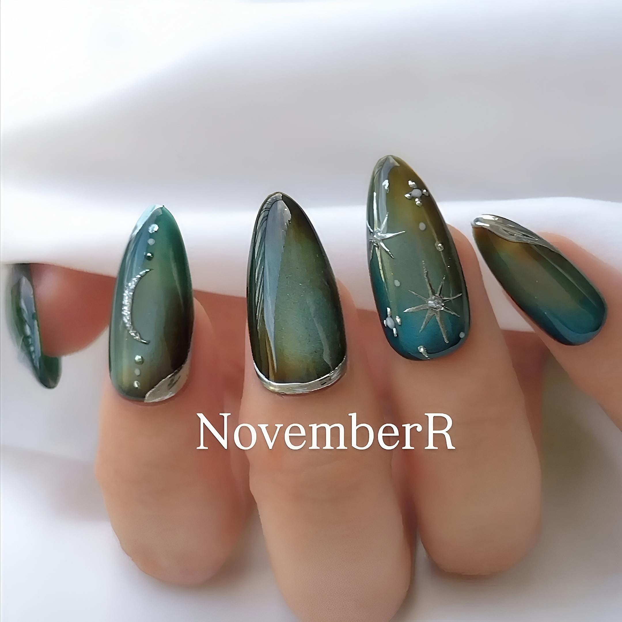 LA909☆グラデマグネットネイルチップ | NovemberR 〰️ネイルチップ