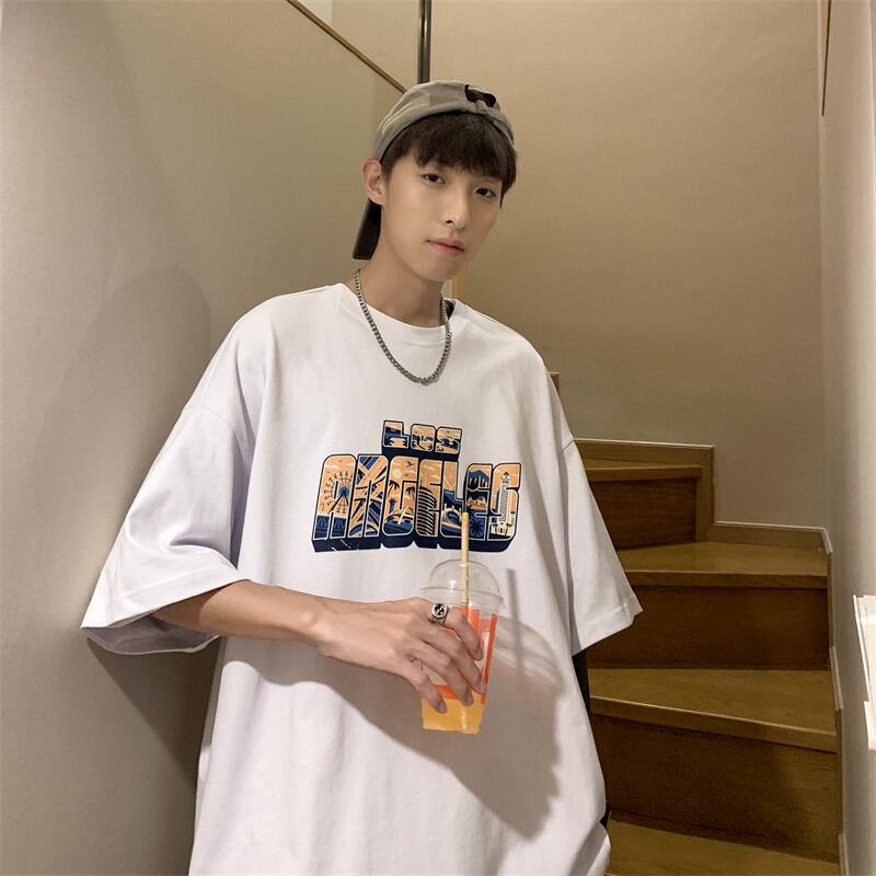 デザイン文字プリントtシャツ M 2xl 韓国ファッション通販 Nosweat