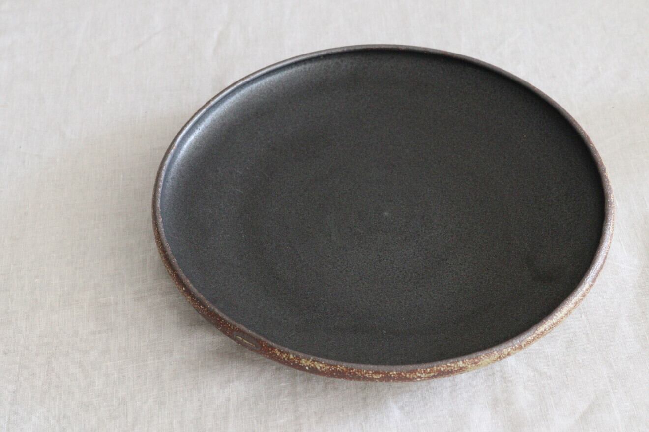 牧野潤 くるりん皿 大(eclipse)