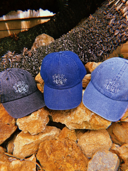 HIROTTON DENIM CAP (刺繍)