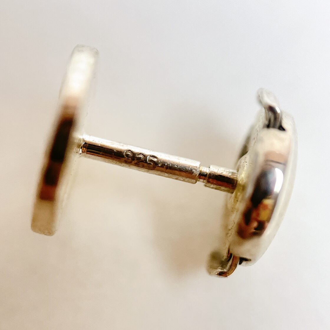 842 エルメス エクスリブリス スタッド ピアス 925 | Pay ID