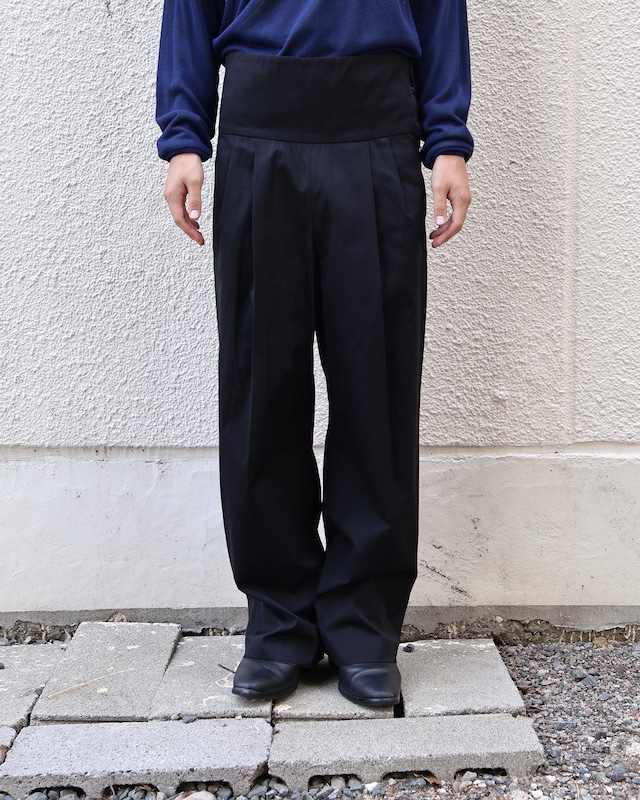 【DRIES VAN NOTEN】waist detail trousers