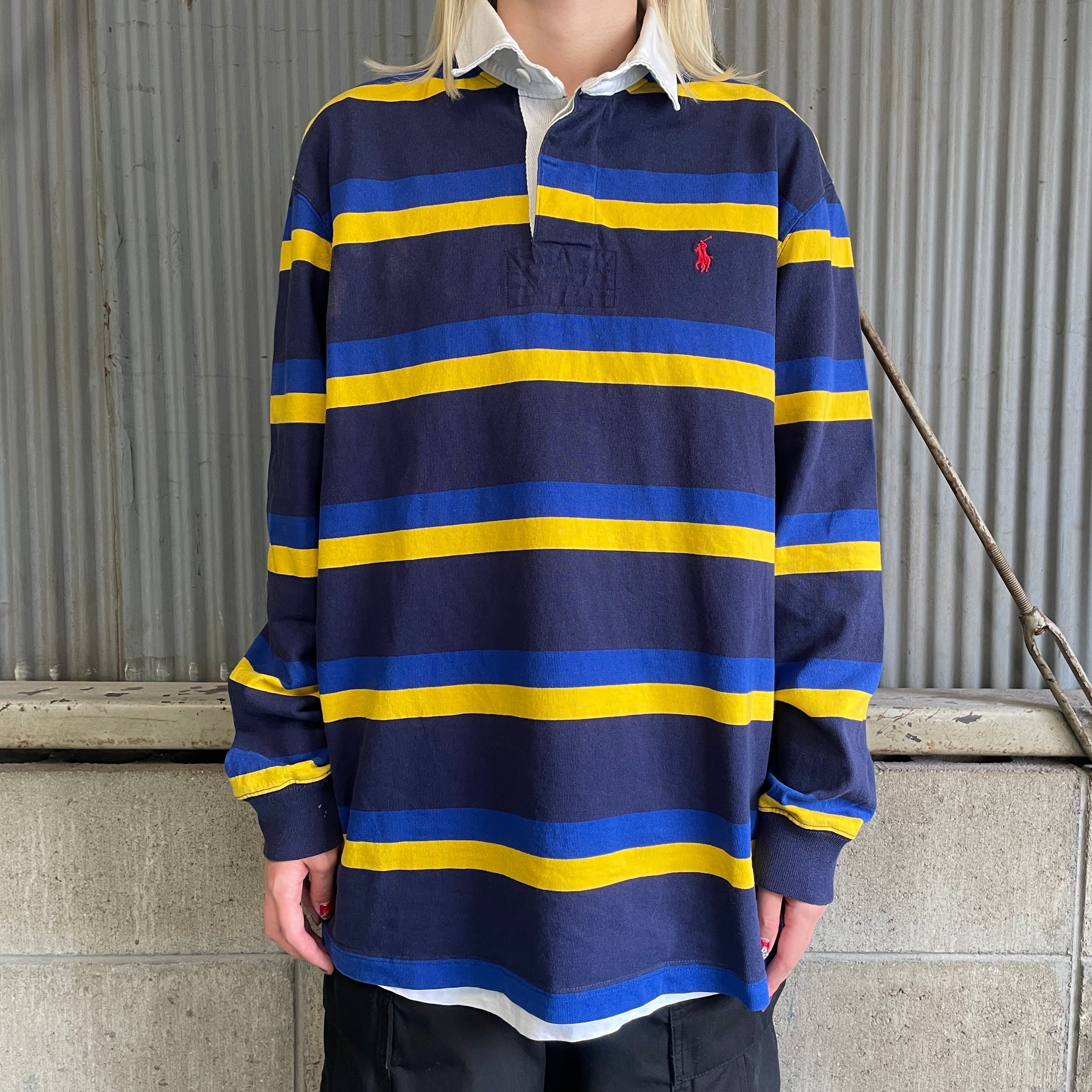 Polo by Ralph Lauren ポロバイラルフローレン マルチボーダー ラガー 