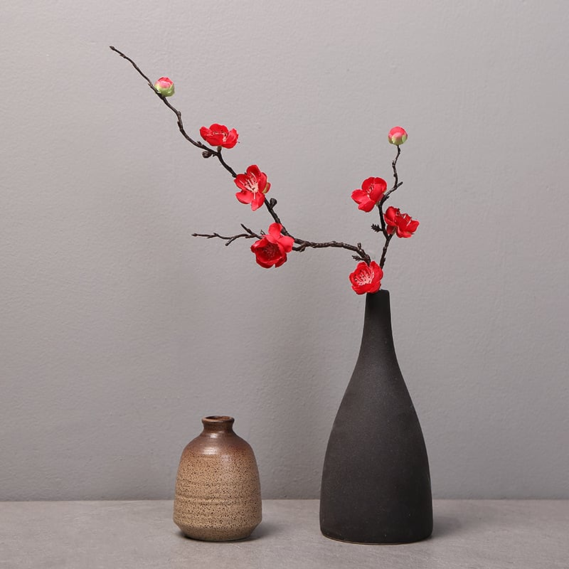 ウェッジウッド クレメンタイン ブルー 花柄 花瓶 フラワーベース