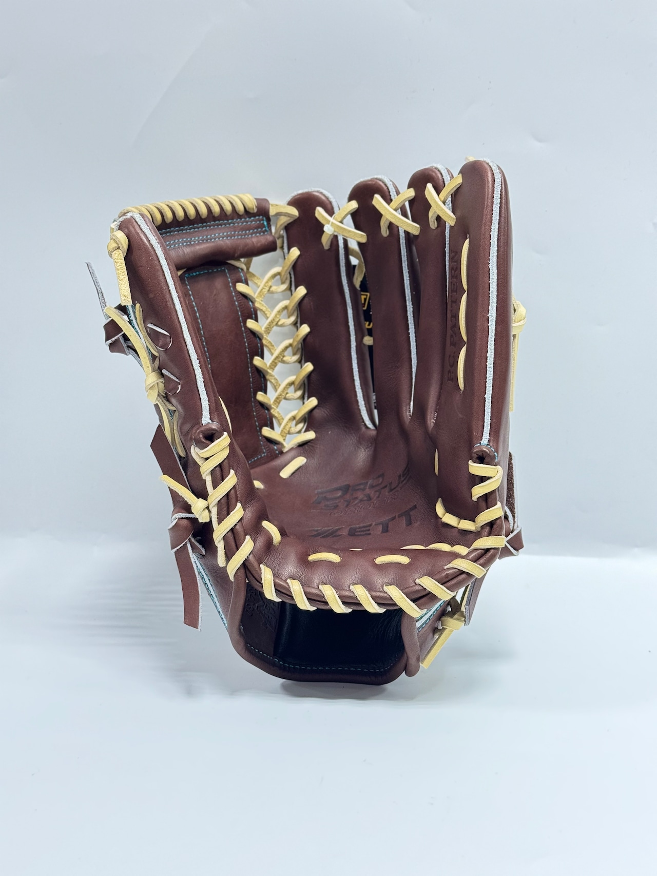 ZETT PROSTATUSーゼットプロステイタス michii supreme order 硬式グローブ ゼットミチイオリジナルグラブ 右投げ用 247型 チョコブラウン×パステルブラウン 70・画像6