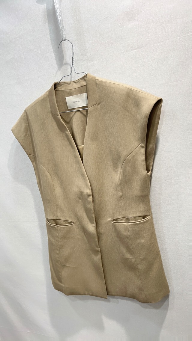 【TODAYFUL】Satin Over Vest（要お問い合わせ）