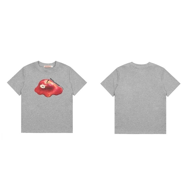 メルティングアップルグラフィックショートTシャツ 2col R02453