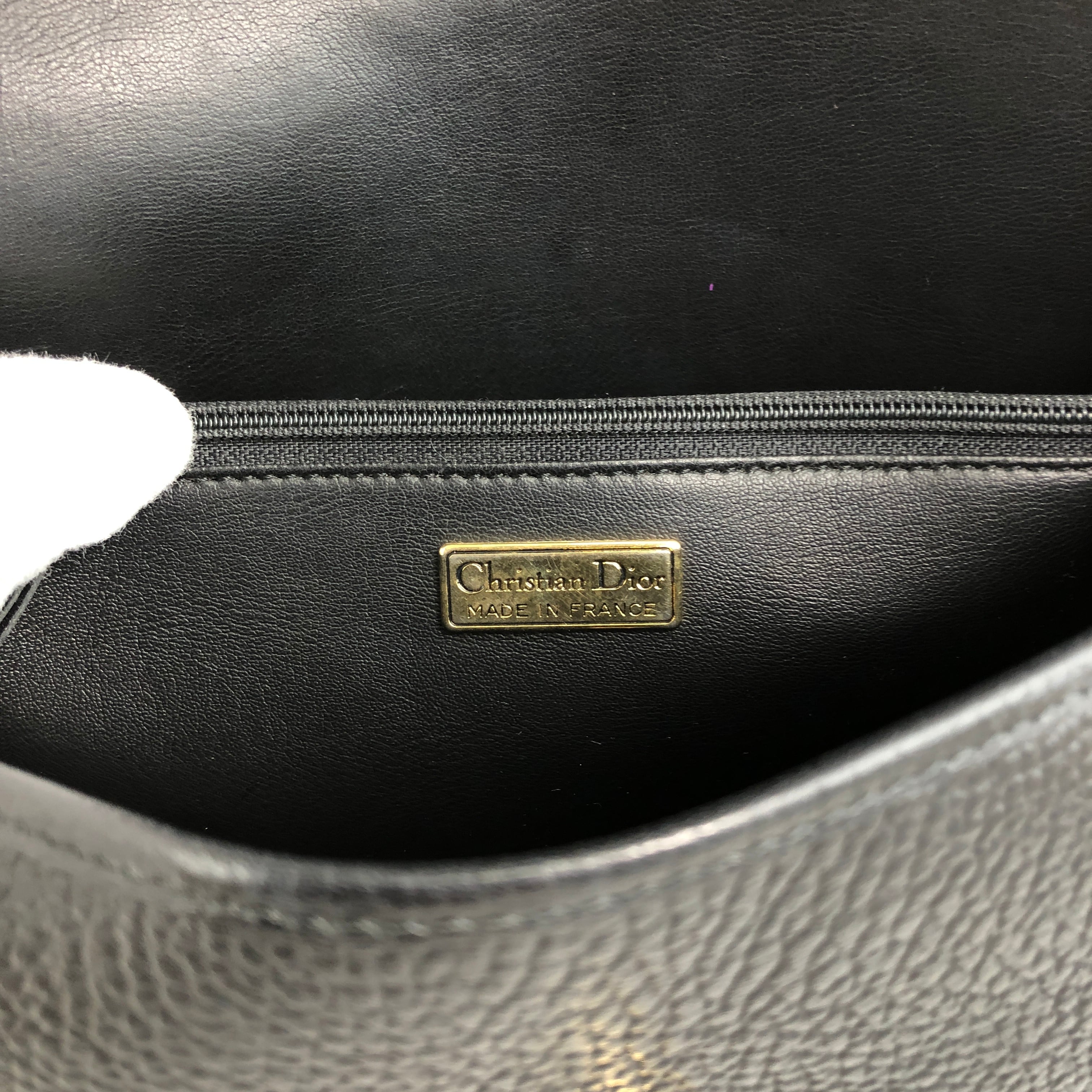 Christian Dior クリスチャン ディオール ショルダーバッグ ブラック