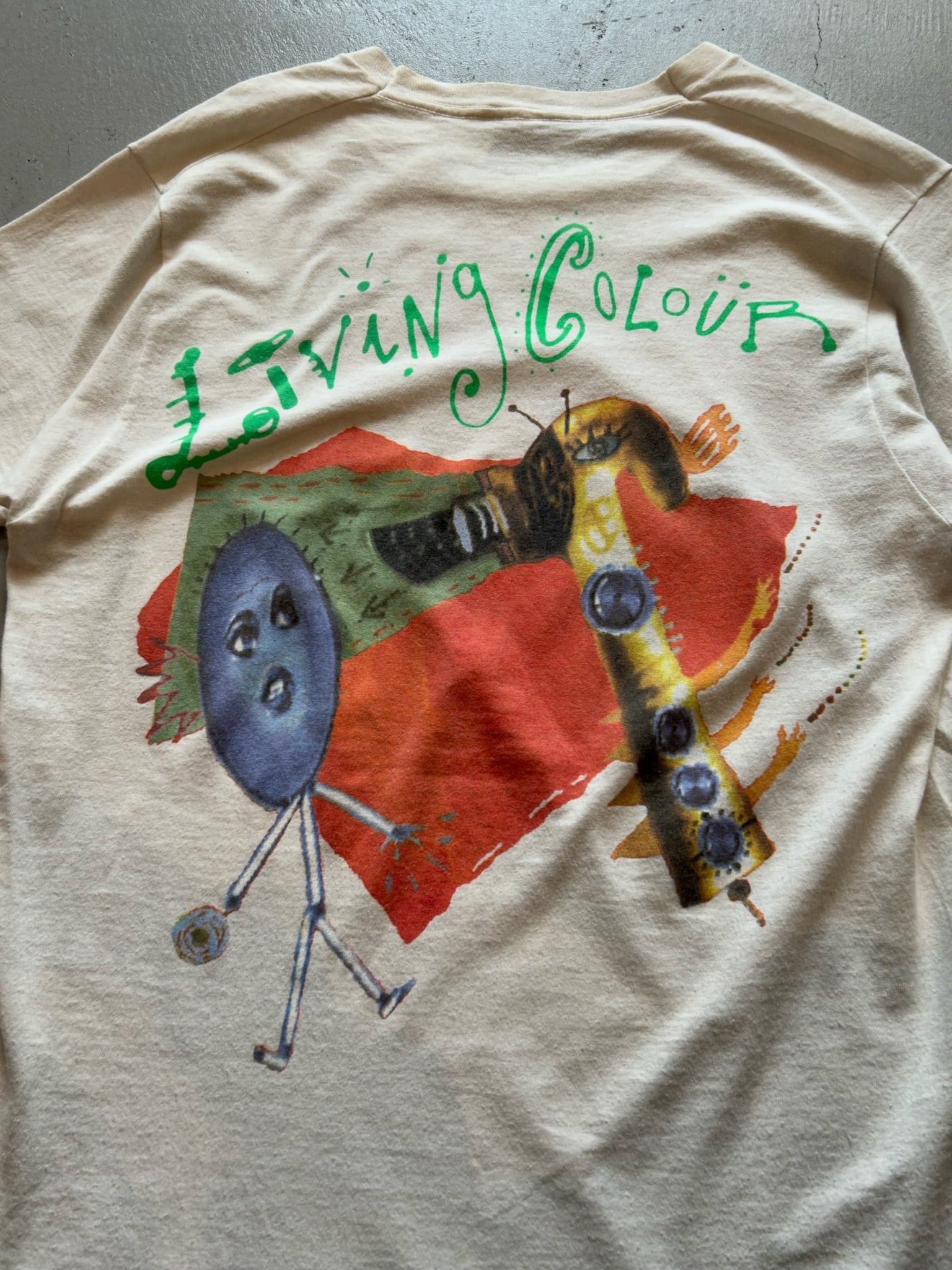 80s Living Colour “cult of personality” t-shirt【高円寺店】 | What 