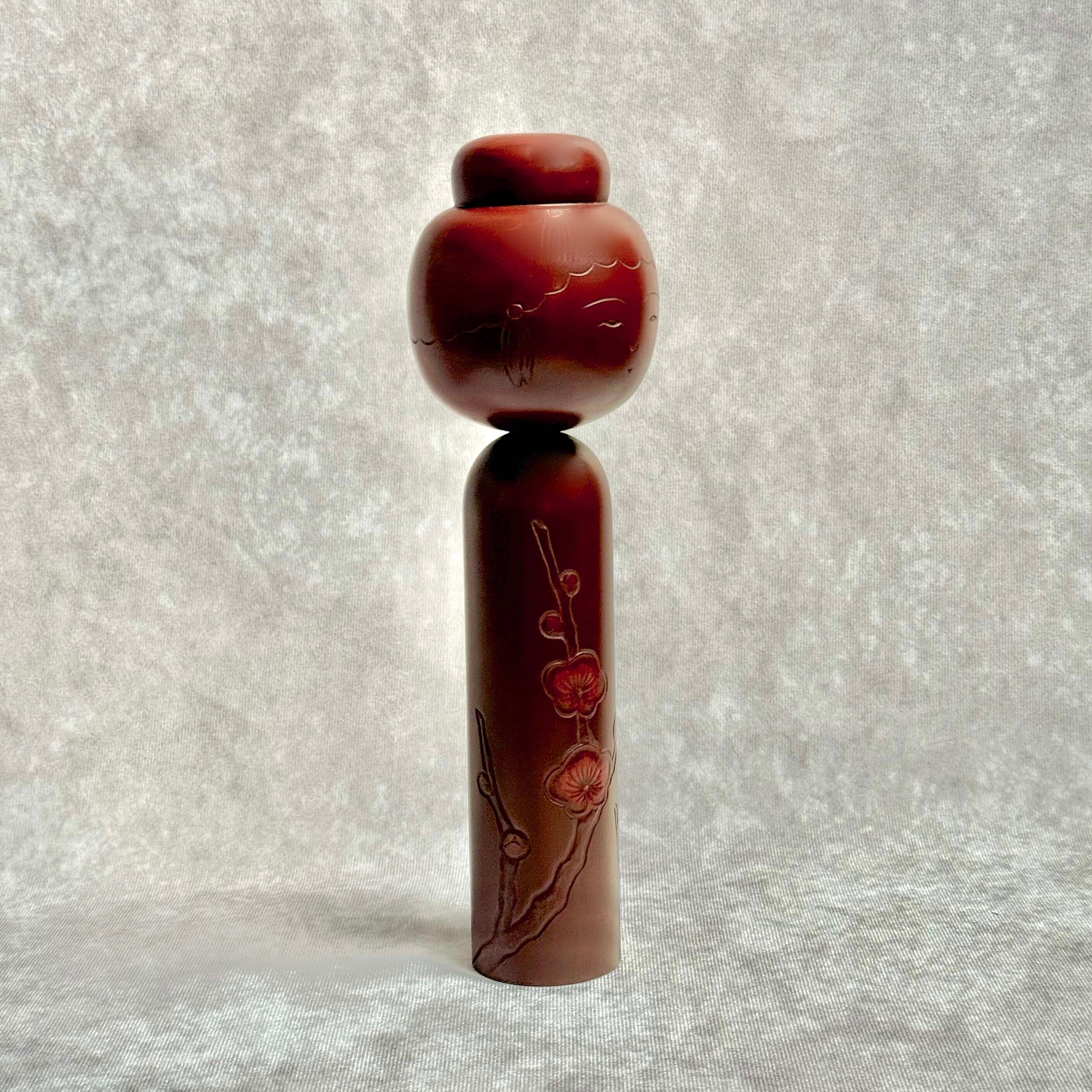 伝統工芸「鎌倉彫こけし」(No.55)